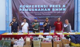 Bea Cukai Menggelar Ekspose Penertiban Importasi dan Pemusnahan BMMN di Semarang - JPNN.com