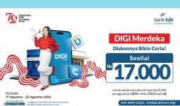 Peringati HUT ke-79, bank bjb Beri Diskon untuk Pengguna DIGI - JPNN.com