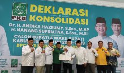 Andika Hazrumy-Nanang Supriatna Resmi Jadi Jago PKB di Pilkada Serang - JPNN.com