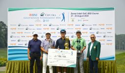 Jonathan Wijono Finis Terbaik, Liu Yung-Hua Menangi BNI Ciputra Golfpreneur Tournament 2024 - JPNN.com