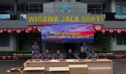 TNI AL Gagalkan Penyelundupan Rokok Ilegal di Banten - JPNN.com