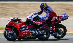 Hasil Race MotoGP Aragon: Marquez Perkasa, Pecco Celaka - JPNN.com