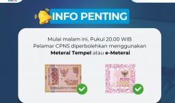 BKN: Pendaftaran CPNS 2024 Bisa Pakai Meterai Tempel Mulai Malam Ini - JPNN.com