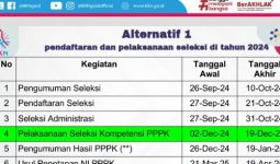 Jadwal Pendaftaran PPPK 2024, BKN: Disepakati Alternatif 1 - JPNN.com