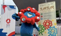 Maskot Resmi World Expo 2025 Osaka, Myaku-Myaku Tampil Perdana di Jakarta - JPNN.com