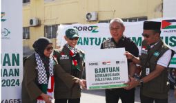 Tim LAZISNU dan Poroz Kirimkan 12 Kontainer Bantuan Kebutuhan Pokok dan Kesehatan untuk Warga Palestina - JPNN.com