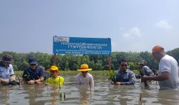 Tunjukkan Kepedulian Lingkungan, PT Nippisun Tanam 5 Ribu Pohon Mangrove di Bekasi - JPNN.com