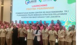 AKBP. dr. Huntal Napoleon Luncurkan Burn Center RS Bhayangkara TK.I Pusdokkes Polri - JPNN.com