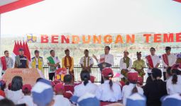 Siap Aliri Lahan 4.500 Hektar, Bendungan Temef Garapan Waskita Karya Diresmikan Presiden - JPNN.com