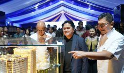 Menteri Erick Hadiri Groundbreaking Mandiri Financial Centre di PIK 2 - JPNN.com