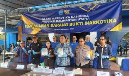 Bea Cukai Tarakan dan BNNP Kaltara Gelar Pemusnahan Narkotika, Sebegini Banyaknya - JPNN.com