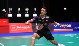 Awal Manis Jonatan Christie di Denmark Open 2024, Revans Lawan Wakil Negeri Jiran - JPNN.com