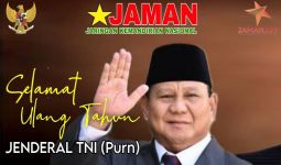 Prabowo Subianto Ulang Tahun, JAMAN: Selamat Memperjuangkan Kemandirian Nasional - JPNN.com