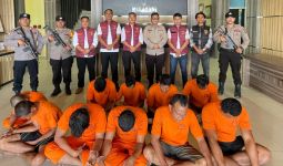 Polres Rohul Bongkar Sindikat Pencuri Sapi, 10 Orang Pelaku Ditangkap, Ini Tampangnya - JPNN.com