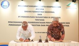 Berantas & Cegah Penyalahgunaan Narkotika, PTPN III Bersama BNN Jalin MoU - JPNN.com