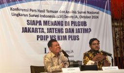 LSI Denny JA Rilis Survei Pilgub Jakarta, Jateng dan Jatim, Begini Hasilnya - JPNN.com