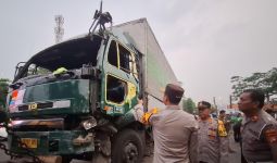 Polisi Ungkap Fakta Sopir Truk Kontainer yang Tabrak Lari Belasan Kendaraan di Tangerang, Ternyata - JPNN.com