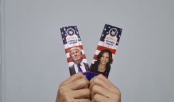 Donald Trump dan Kamala Harris Bersaing Ketat, Selisih Supertipis - JPNN.com