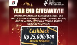 Libur Akhir Tahun, Bridgestone Hadirkan Program Menarik, Ada Cashback - JPNN.com