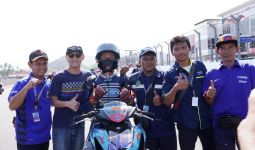 Keren, Yamaha Aerox Garapan Tim SMK Ini Naik Podium di Sirkuit Mandalika - JPNN.com