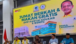 Golkar Gelar Acara Jumat Berkah dan Makan Gratis, Idrus Marham: Ini Perintah Ketum Bahlil Lahadalia - JPNN.com