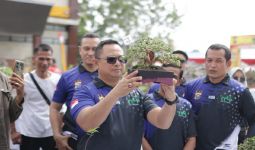 Memperingati Hari Pahlawan, Polres Siak Gelar Kopdar Bonsai dan Bazar Murah - JPNN.com