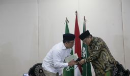 Bersilaturahmi dengan Kiai Said Aqil, Ridwan Kamil Minta Didoakan, Alhamdulillah - JPNN.com