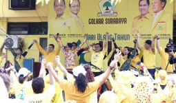 Golkar Surabaya Ikut Sukseskan Pemecahan Rekor MURI Senam Serentak Nasional - JPNN.com