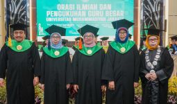 UMJ Kukuhkan Tiga Guru Besar Baru, Selamat Ibu-Ibu Profesor - JPNN.com