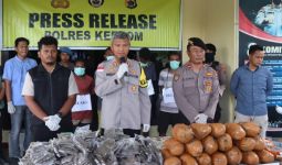 Selundupkan 20 Kilogram Ganja ke Keerom Papua, 2 WNI dan 3 Warga Papua Nugini Ditangkap - JPNN.com