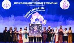 KPPB Gelar Dunia Tanpa Luka, Meiline Tenardi Serukan Setop Kekerasan terhadap Perempuan - JPNN.com