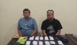 Simpan 1,7 Kg Sabu-Sabu, FBR dan AD Ditangkap Polisi - JPNN.com