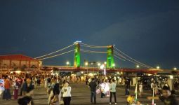 Malam Tahun Baru, Jembatan Ampera Ditutup Selama 3 Jam - JPNN.com