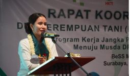 Hadiri Rakorda Perempuan Tani HKTI Jatim, Begini Pesan Dian Novita Susanto - JPNN.com