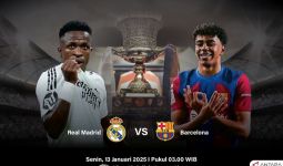 El Clasico Real Madrid vs Barcelona di Final Piala Super Spanyol, Martinez Sangat Bersemangat - JPNN.com