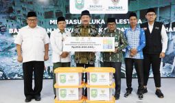 BAZNAS Siak Salurkan Bantuan Tahap Ketiga untuk Palestina - JPNN.com