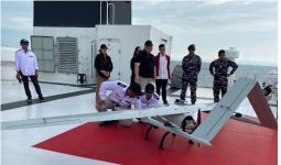 Drone Aruna 45 Berbahan Composite Daur Ulang Karya Anak Bangsa Akan Menjajal Wilayah Natuna - JPNN.com