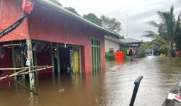 Banjir Masih Merendam Ratusan Rumah Warga di Perbatasan RI-Malaysia - JPNN.com