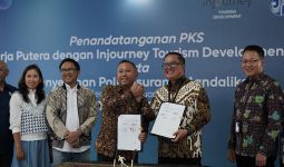 ITDC & Jasaraharja Putera Resmikan Kontrak Asuransi Aset Pertamina Mandalika International Circuit - JPNN.com