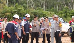 Persiapan Arus Mudik Lebaran 2025, Polres Banyuasin Cek Jalur Tol Kapal Betung - JPNN.com