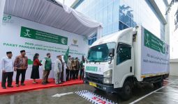 BAZNAS dan KSrelief Distribusikan 7.911 Paket Pangan Ramadan - JPNN.com