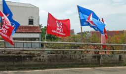 Bendera PSI Perorangan Berkibar di Sejumlah Ruas Jalan Jakarta - JPNN.com