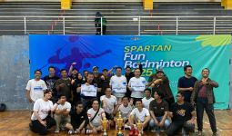 Perkuat Solidaritas, Pokja Wartawan Jaksel Gelar Spartan Fun Badminton 2025 - JPNN.com