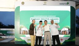 Kementerian PKP Groundbreaking Pembangunan 500 Rumah Gratis Adaro untuk MBR - JPNN.com