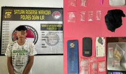 Edarkan Sabu-Sabu, KZ Ditangkap Satresnarkoba Polres Ogan Ilir - JPNN.com