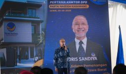 Groundbreaking Kantor Nasdem Karawang, Idris Sandiya Ingatkan Pentingnya Pembangunan Fisik & Mental - JPNN.com