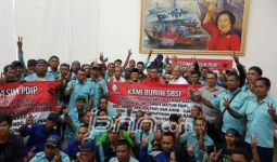 Ratusan Buruh Kopkarpel Belawan Berterima Kasih ke PDIP - JPNN.com