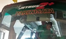 Pyarrr! Kaca Bus Timnas Indonesia pun Pecah - JPNN.com