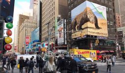 Lagi, Wonderful Indonesia Tebar Pesona di Time Square AS - JPNN.com