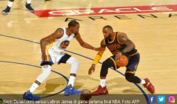Durant Gila! Warriors Pukul Cavaliers di Game Pertama Final NBA - JPNN.com